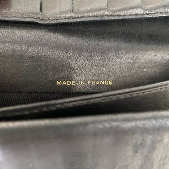 Chanel Black Caviar Leather Wallet on a Chain 100% Authentic - Picture 8 of 12